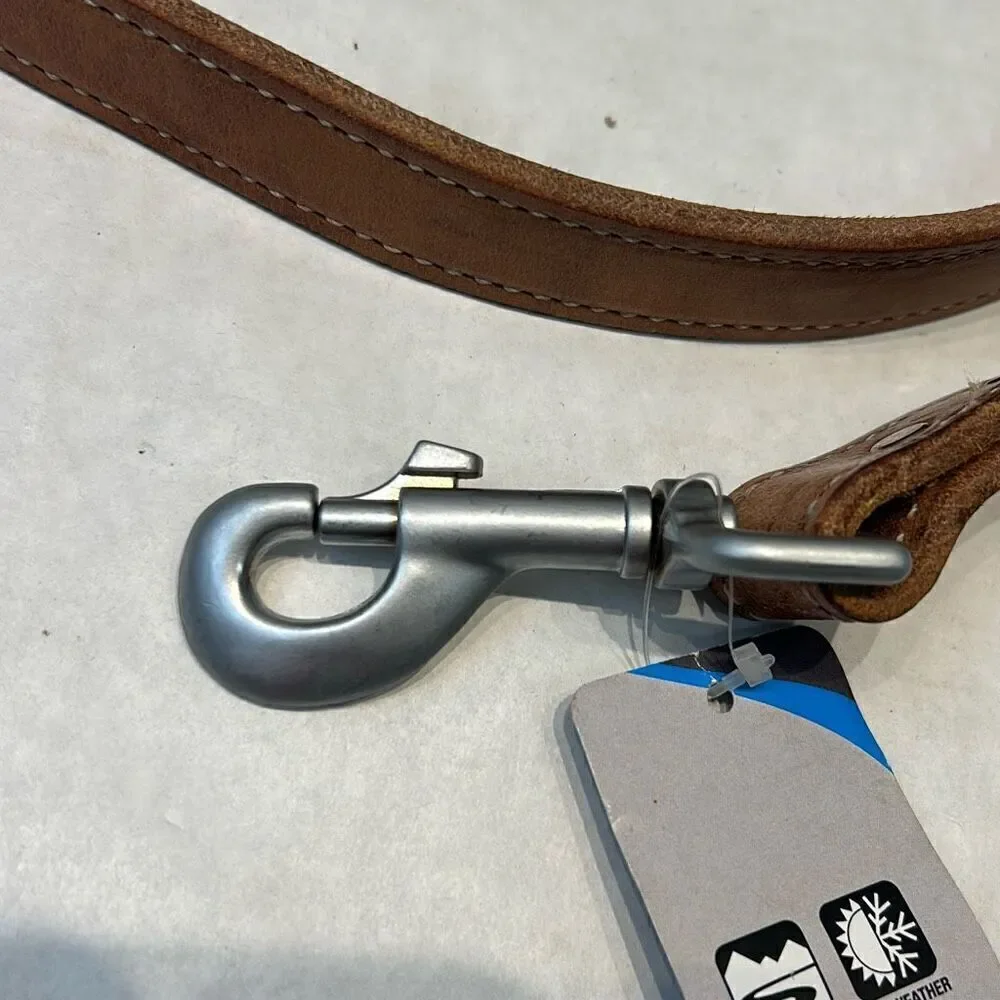 NEW Terrain D.O.G. Leather Leash 4' x 1